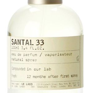Unisex fragrance Santal 33 by Le LABOS